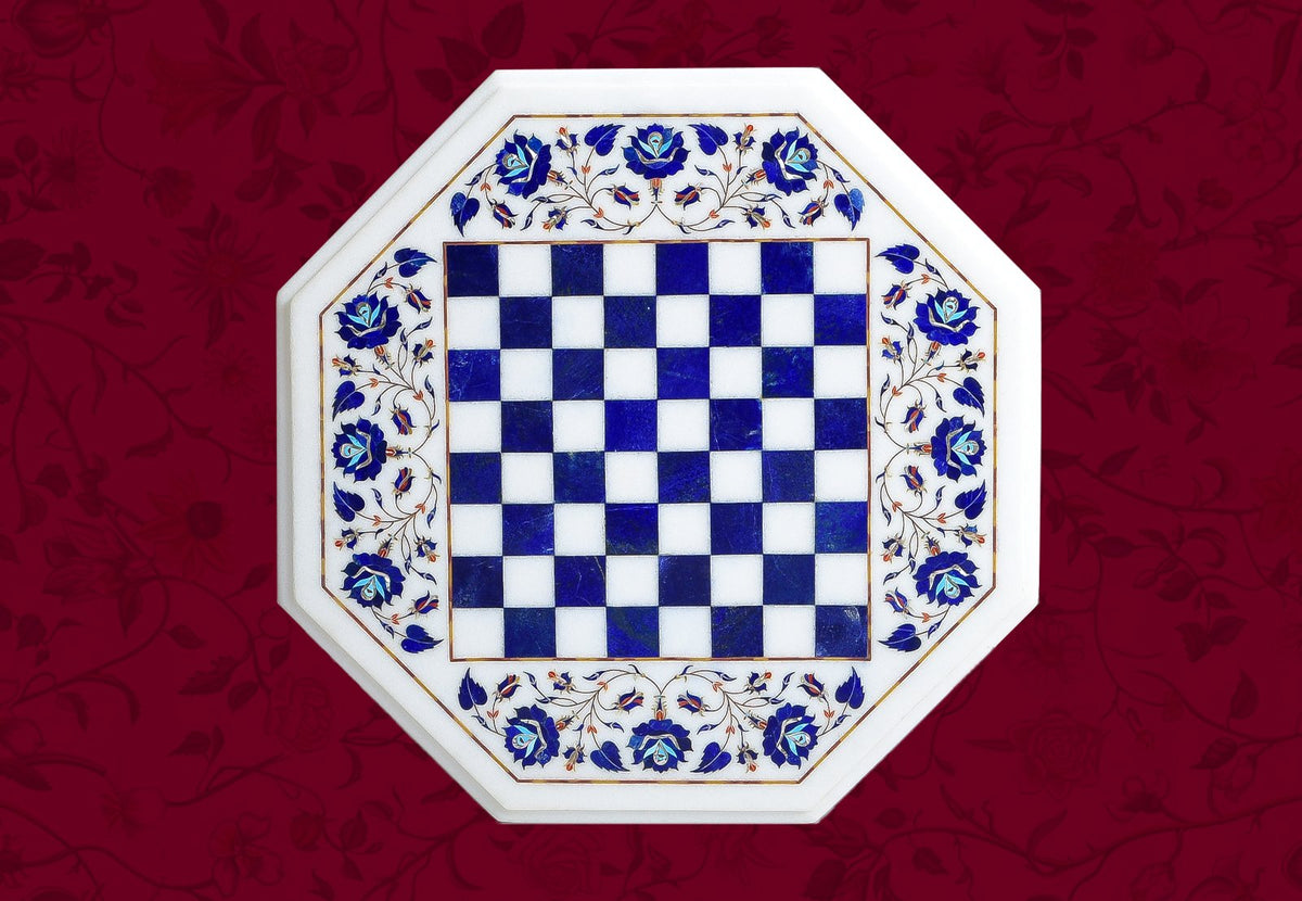 How Much Does a Custom Marble Inlay Dining Table Top Cost?