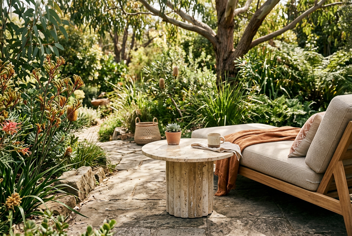How to Choose a Durable Stone Side Table for Outdoor Use