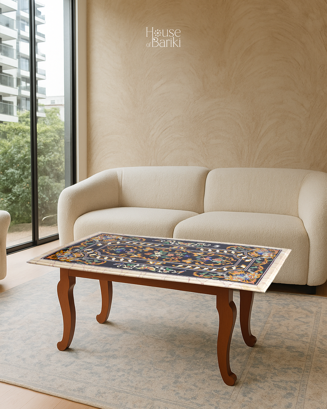 How to Style a Marble Coffee Table Like an Interior Designer